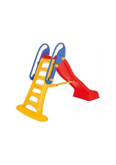 Katlanabilir Su Akışlı Maxi Su Kaydırağı 188 Cm Kırmızı Sarı Çocuklar İçin Eğlenceli Kaydırak Renkli