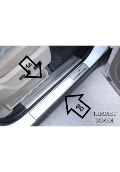Vw Passat B5 Kapı Eşiği - Krom 4 Parça Sd 2000-2005
