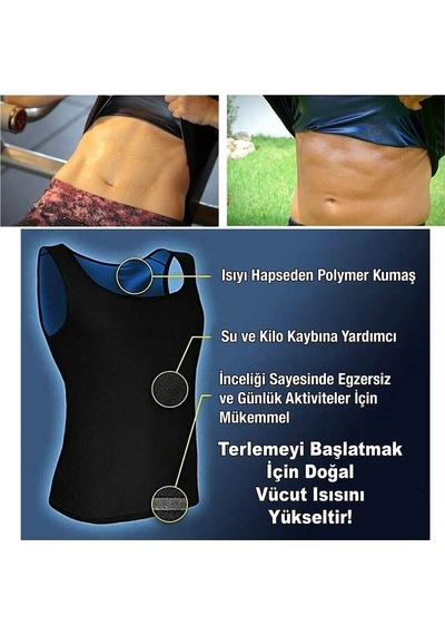 Sistina Kadın Siyah Termal Sauna Terleten Atlet Ve Tayt Ikisi Bir Arada Takımsiyah M Siyah