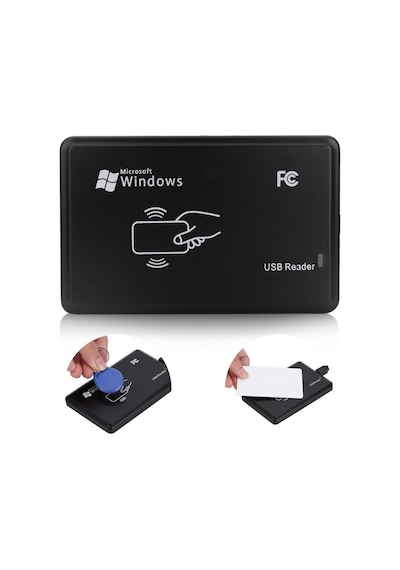 Usb Kablolu Rfıd Proximity 125Khz. Id Kart Okuyucu. Rfid Barkod.
