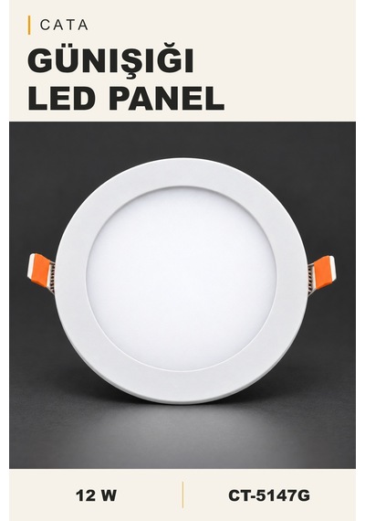 Cata Ct-5147g 12w Günışığı Sıva Altı Slim Led Panel Diğer