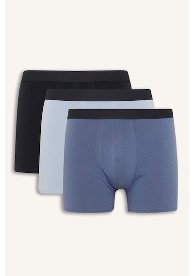 Defacto Regular Fıt 3lü Boxer G0045ax26spnv135 Lacivert-nv135