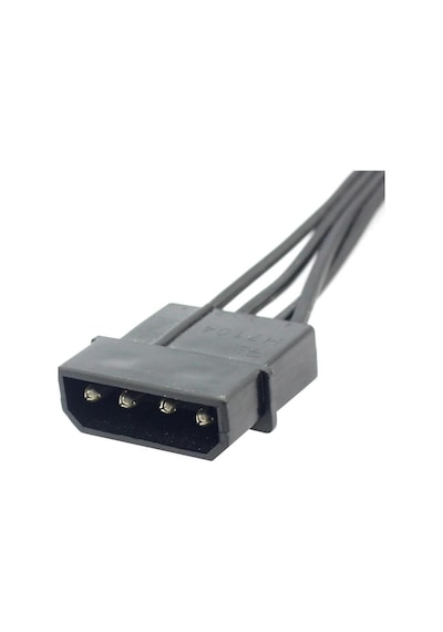 60 cm. Molex IDE 4 Pin To 5 Port Sata Power HDD Güç Çoklayıcı