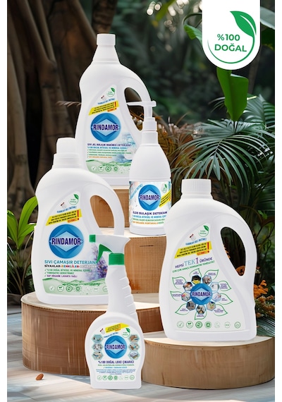 Tanışma Seti- %100 Doğal Bitkisel Temizlik 2200 ML
