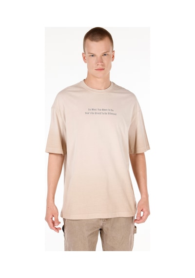 Colin's Colins Ekru Erkek Tshirt K.kol Ekru Colin's Colins Ekru Erkek Tshirt K.kol Ekru