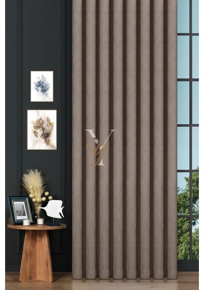Petek Fon Perde V-1010 Latte Latte