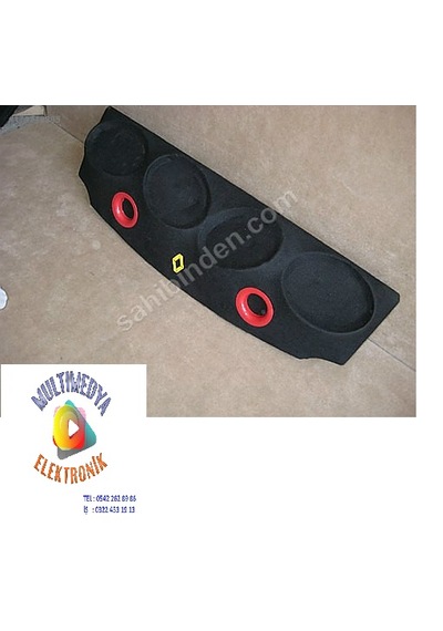 Renault Clio 5 Hacbek Pandizot 4x20cm Midrange Polyesterli Portlu