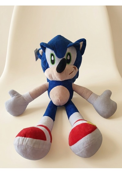 Peluş Sonic 60 Cm Koyu Mavi