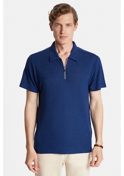 Tudors Erkek Slim Fit Dar Kesim Viskon Fermuarlı Polo Yaka Lacivert Tişört-34353 Lacivert Tudors Erkek Slim Fit Dar Kesim Viskon Fermuarlı Polo Yaka Lacivert Tişört-34353 Lacivert