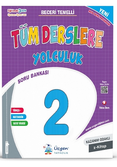 Üçgen 2026 2. Sınıf Tüm Derslere Yolculuk Soru Bankası Güncel Müfredat