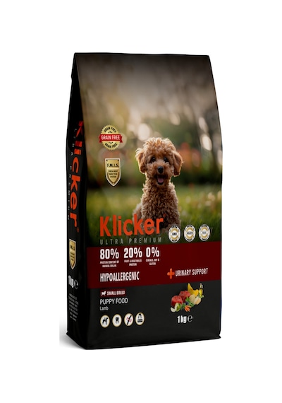 Klicker Yavru Köpek Maması Hypoallergenıc Mıni Irk Kuzulu 1 Kg