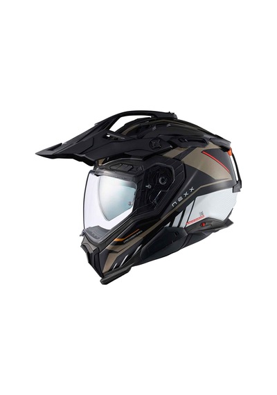 Nexx X.Wed 3 Gobi Kapalı Kask Kahverengi - Siyah