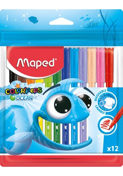 Maped Ofis Ve Kırtasiye 845720 12'li Keçeli Kalem