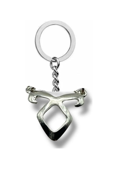Ölümcül Çalgılar Şehir Kemikleri Figürlü Unisex Metal Anahtarlık Dayanıklı Aksesuar