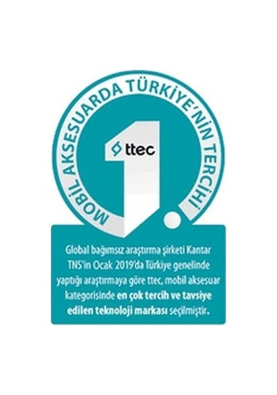 Ttec Apple iPhone Uyumlu Lightning-Usb Şarj Ve Data Kablosu Mavi 2Dk7508M
