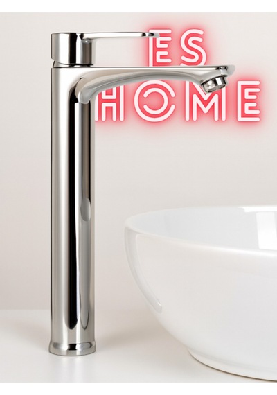 Eskaya Krom Çanak Lavabo Bataryası Musluğu Premium Çanak Banyo Lavabo Bataryası Krom