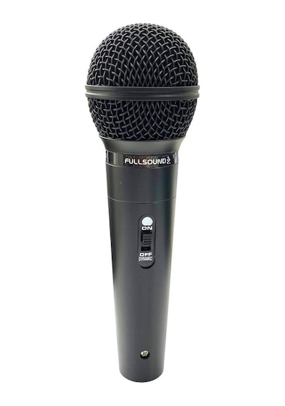 Fullsound Fs-101 Kablolu Metal Gövdeli El Tipi Mikrofon 5metre Kablolu