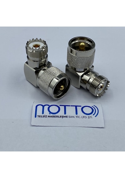 Uhf Pl259 Erkek Uhf So239 Dişi Konnektör