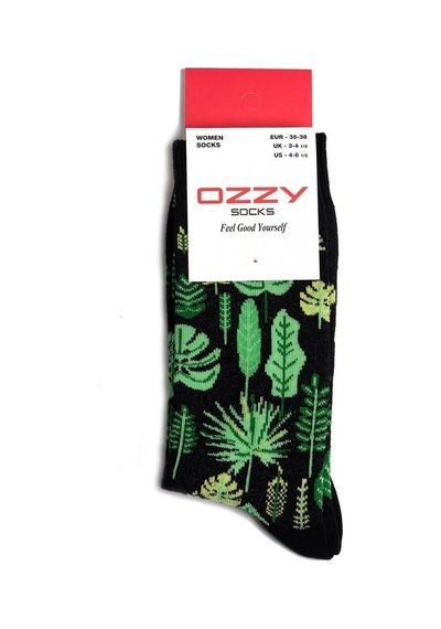 Ozzy Socks Yaprak Desenli Çorap (407226967) Çok Renkli