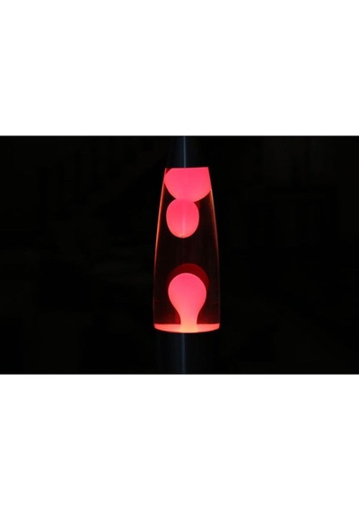 Dekoratif Lav Lamba - Lava Lamp Büyük Boy 41 Cm Kırmızı