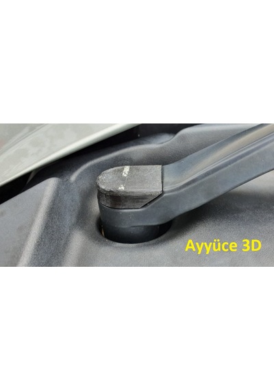 Ayyüce 3d,Toyota Uyumlu Yaris Corolla Verso Auris Silecek Vida Kapağı 2x