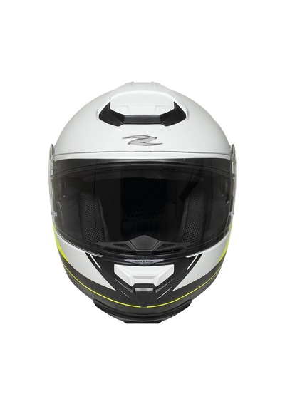 Zeus Kask Zs-3050da Be7 Matt Pearl Whıte Fluor Yellow Beyaz