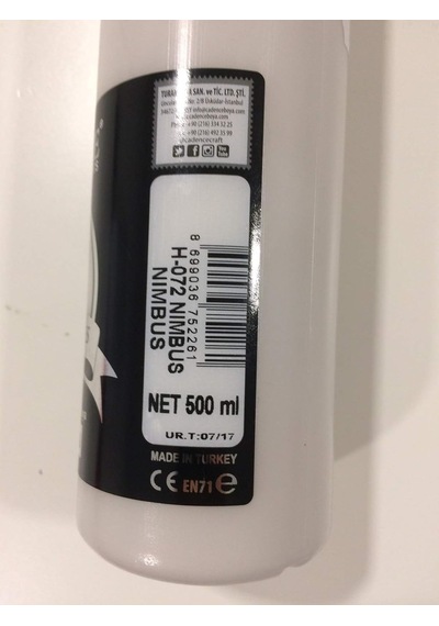 Hibrit Multisurface Boya 500 Ml. H072 Nimbus Tek Renk