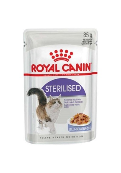 Sterilised Jelly Pouch Kısır Kedi Yaş Maması 12 Adet X 85 Gr