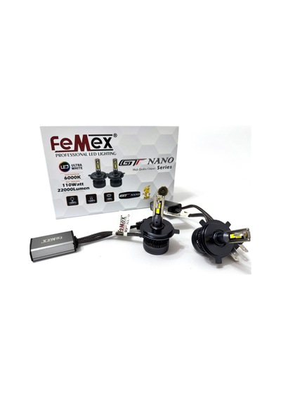 Gt Nano Pro H4 Şimşek Etkili Led Xenon 110 W 22000 Lumen