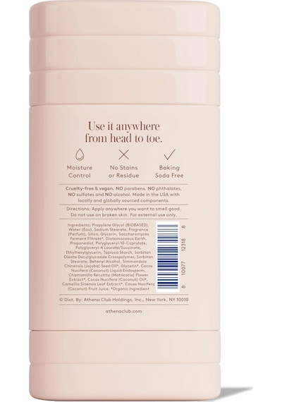 Athena Club Golden Vanilla Alüminyumsuz Tüm Vücut Stick Deodorant 85gr