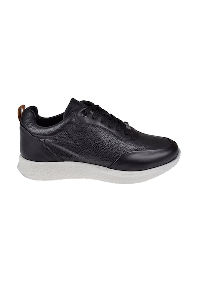 Hammer Jack Hakiki Deri Erkek Spor Ayakkabı Sneaker Hj-24260-m Siyah-siyah Siyah