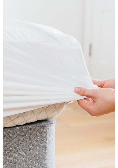 Luna Soft Sıvı Geçirmez Hışırtısız Yatak Koruyucu Alez Yumuşak Kumaş, Tek/çift Kişilik Yatak Alezi Krem Krem Luna Soft Sıvı Geçirmez Hışırtısız Yatak Koruyucu Alez Yumuşak Kumaş, Tek/çift Kişilik Yatak Alezi Krem Krem