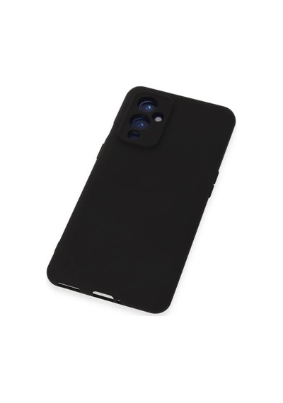 One Plus 9 Kılıf Nano İçi Kadife Silikon - Siyah Sıyah
