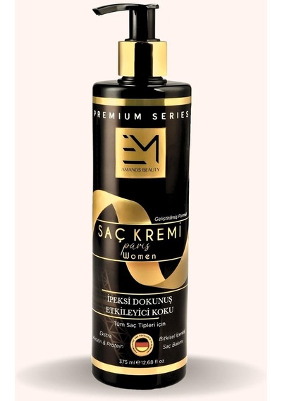 Em Amanos Beauty Kadın Paris Dökülme ve Kopma Karşıtı Saç Kremi 375 ML