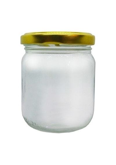 Cam Kavanoz 210 Ml Gold Kapaklı 144 Adet