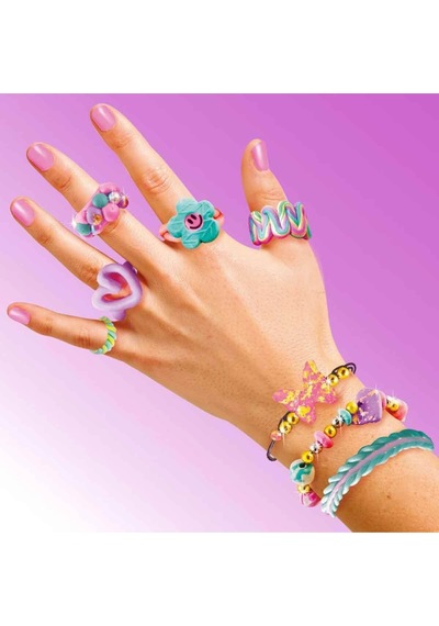 Style 4 Ever Sihirli Kil Mücevher Yapım Seti 3 Dakikada Takı Tasarım Ve Pişirme Makinesi