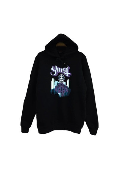 Ghost Baskılı Çocuk Sweatshirt Siyah