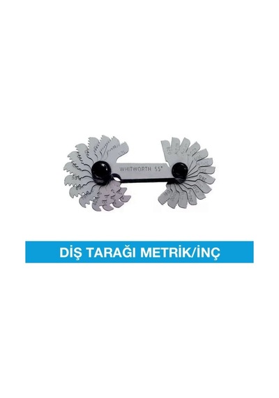 52 Parça Diş Tarağı