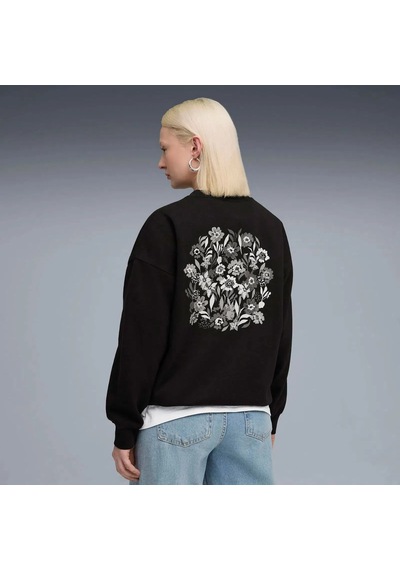Puma Ess Nature 2.0 Crew Siyah Erkek Sweatshirt 68807801