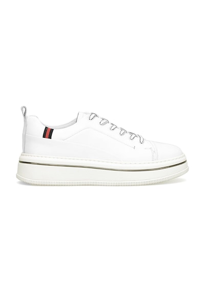 Marcomen 152-21095 Erkek Hakiki Deri Casual Ayakkabı Beyaz Beyaz