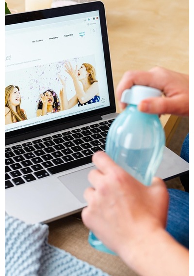 Eco Şişe Suluk 500 Ml Su Mavisi Turkuaz