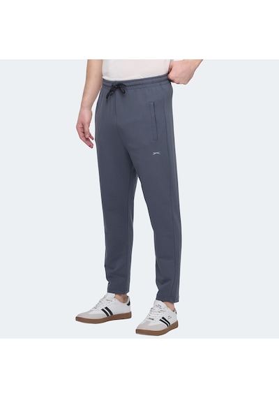 Slazenger JERRY NRM Erkek Cepli Koyu Gri Eşofman Altı