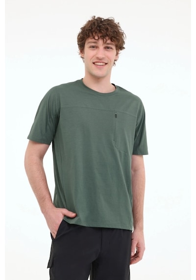 Lumberjack Ml Keys 11ymmt22037 5fx Yeşil Erkek Kısa Kol T-shirt 101948218 Yeşil