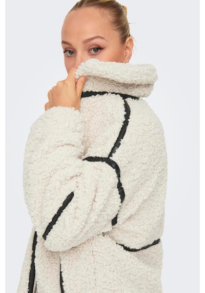 Only Onlparıs Teddy Jacket Lıfe Otw Cc Beyaz 15322440 Cok Renkli Çok Renkli