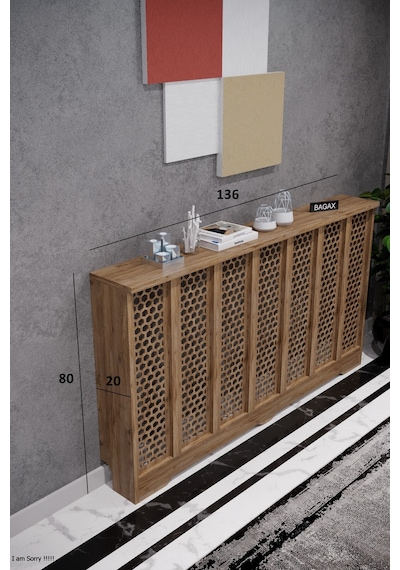 Dekoratif Petek Kaplama Modern Kalorifer Peteği Gizleme Ünitesi 11 Desen 9 Renk İç Ölçü 136 Cm Dış Ölçü 140 Cm Petek 136 Çam D6 Dekoratif Petek Kaplama Modern Kalorifer Peteği Gizleme Ünitesi 11 Desen 9 Renk İç Ölçü 136 Cm Dış Ölçü 140 Cm Petek 136 Çam D6