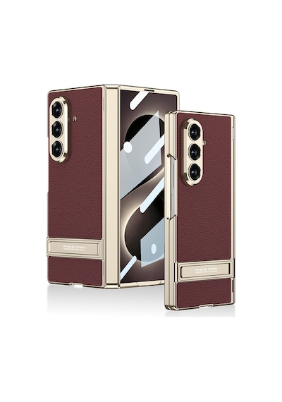 Nihcase Samsung Galaxy Uyumlu Z Fold 8 Ultra Kılıf Kıpta Kpt-08 Standlı Kapak