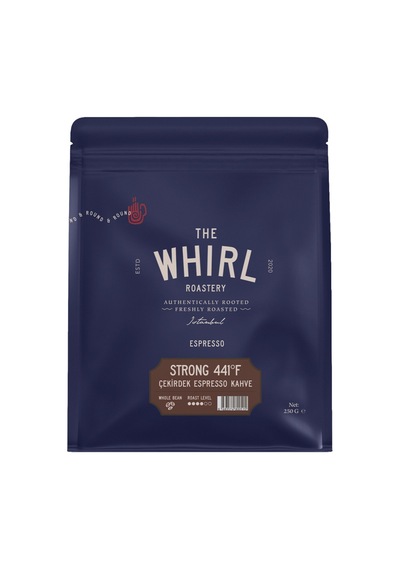 The Whirl Strong Espresso 441 F Çekirdek Kahve 250 G - 6 Adet Tarı