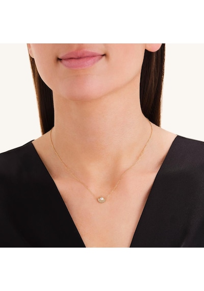 Rosefield Jnpcg.j1292 Altın Renk Modern İnci Çember Çelik Kolye