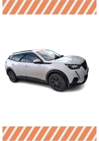 Peugeot 2008 2019-2022 Modellerine Özel 4'Lü Mügen Tip Cam Rüzgar