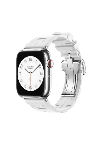 Apple Uyumlu  Watch 10 Serisi 46mm Spor Görünümlü Redclick Krd94 Silikon Kordon